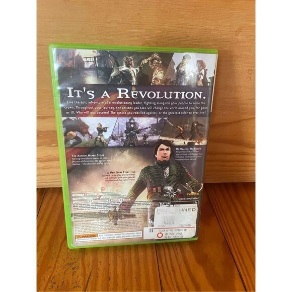 Xbox 360 Microsoft Game Studios Fable III Video Game Disc in Case - Picture 3 of 3